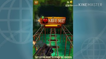 How to play Rail Rush zombie caves