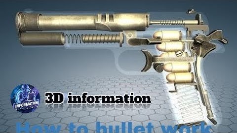 How a Bullet Works | 3D Animation  |3D information