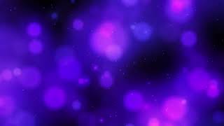 Purple & Blue Bokeh Particles: Enchanting Animated Background | Motion Graphics Bliss