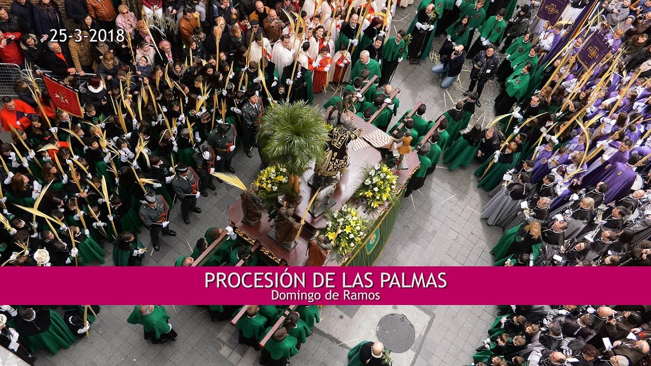Procesión de las Palmas 2018 en Valladolid _ 4K UHD