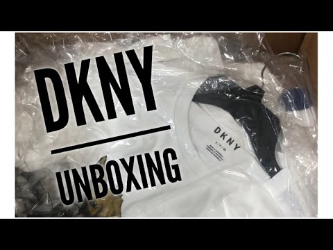 Online Haul | DKNY T-shirts - YouTube