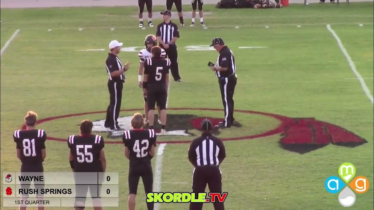 Wayne at Rush Springs Football YouTube