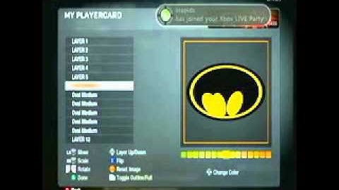 Call of Duty Black Ops Batman Emblem Tutorial