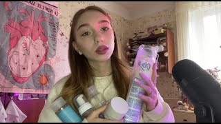 картинка: asmr уход за кожей лица перед сном ♡