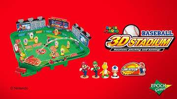 Epoch Games |SUPER MARIO Baseball 3D Stadium 15sec ⚾💥