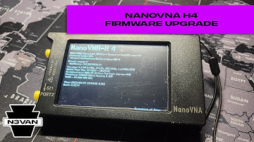 NanoVNA H4 Firmware Upgrade