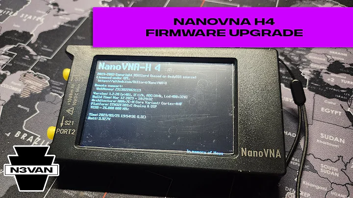 NanoVNA H4 Firmware Upgrade