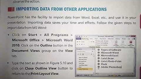 Class 6th Computer Chapter 5 Enlivening a presentation