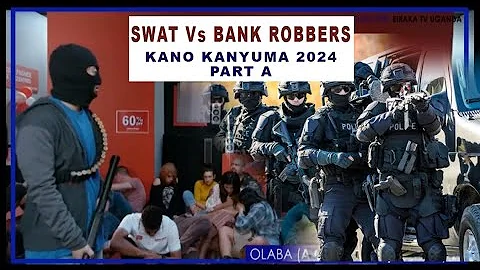 FIRIMU ENJOGERERE: SWAT Vs BANK ROBBERS part A | LUGANDA Translated 2024 Vj Ice P VJ Jingo