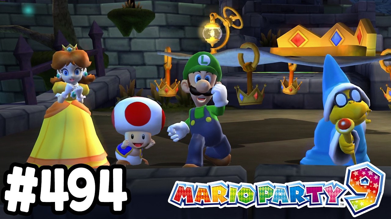 Mario Party 9 - Mario Party Mode (Master Level) Gameplay