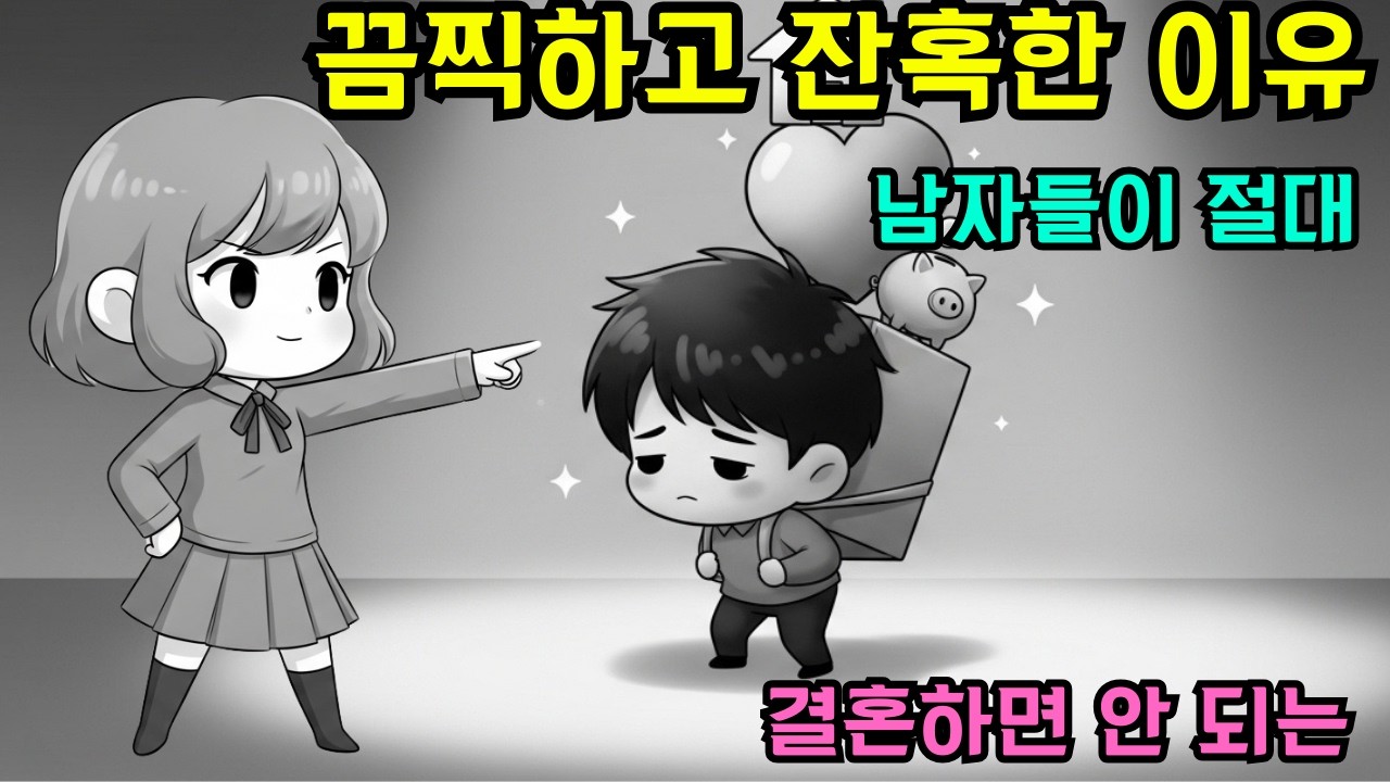 남자들이 절대 결혼하면 안 되는 끔찍하고 잔혹한 이유