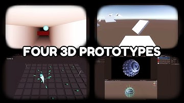 Prototyping New Games in 3D and Coming Up With Game Ideas. (Devlog)