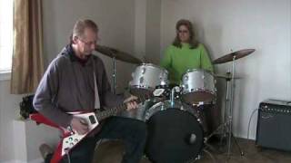 WIPEOUT SONG - Debbie's Still Got It on Drums - JIM&DEB.mpg chords