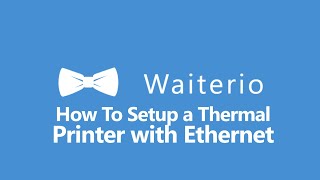 How To Setup A Thermal Printer With Ethernet Cable screenshot 1