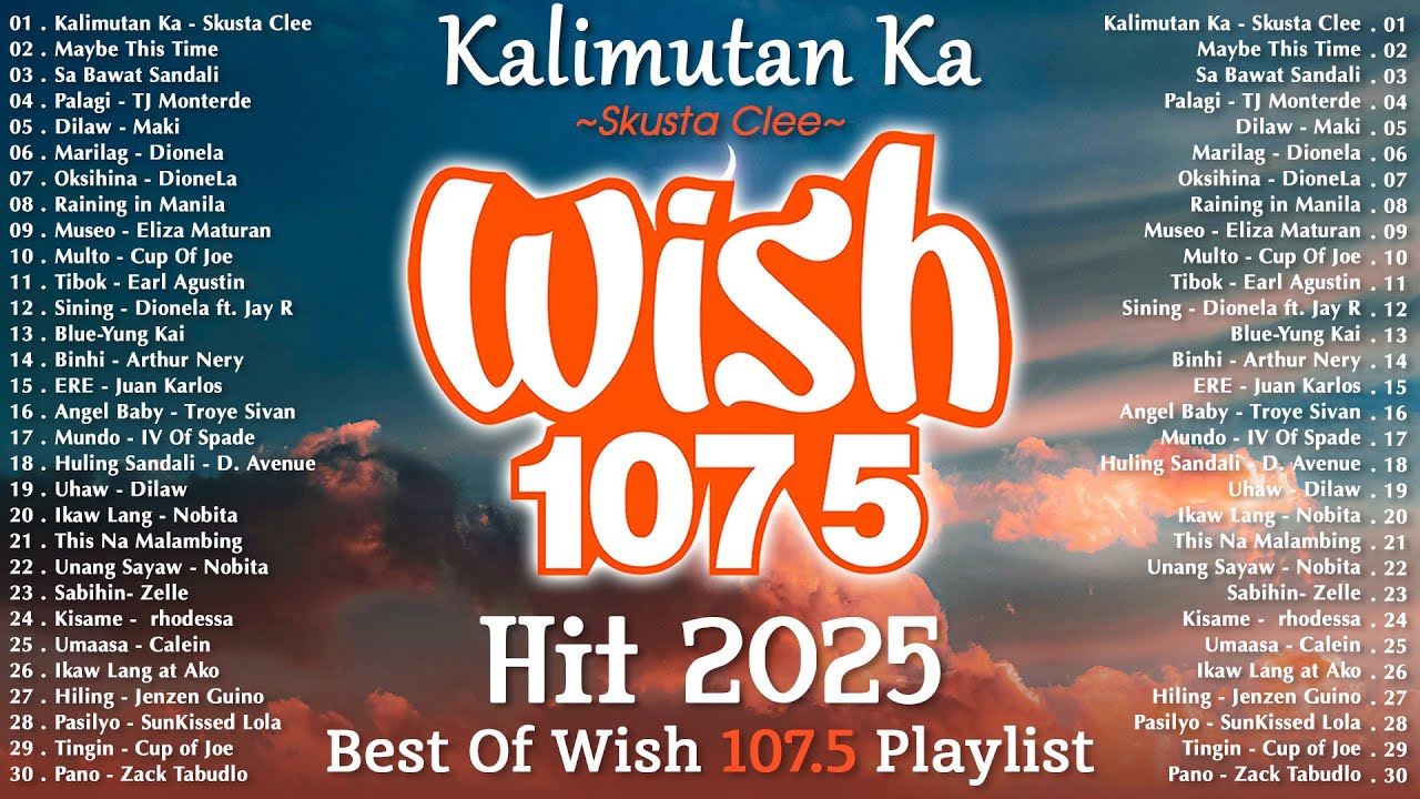 Top OPM Tagalog Love Songs 2025 Playlist π Best Of Wish 107.5 Songs Playlist 2025 Top OPM Tagalog Love Songs 2025 Playlist π Best Of Wish 107.5 Songs Playlist 2025