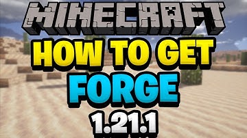 How To Download & Install Forge for Minecraft 1.21.1 | How to install Forge