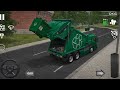 Trash Truck Simulator Gameplay | Real Garbage Truck Driving | Android Game