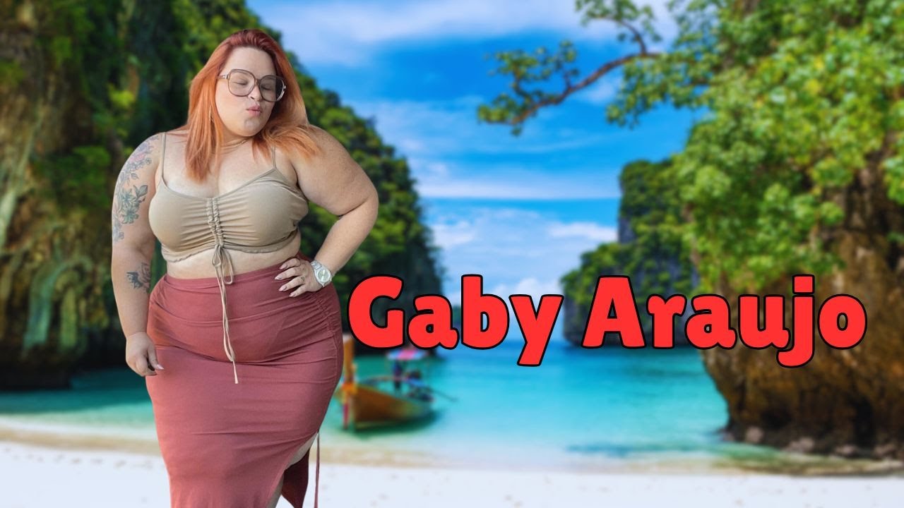 Gaby Araujo | Latina Plus-Size Model Inspiring Body Positivity & Fashion Confidence