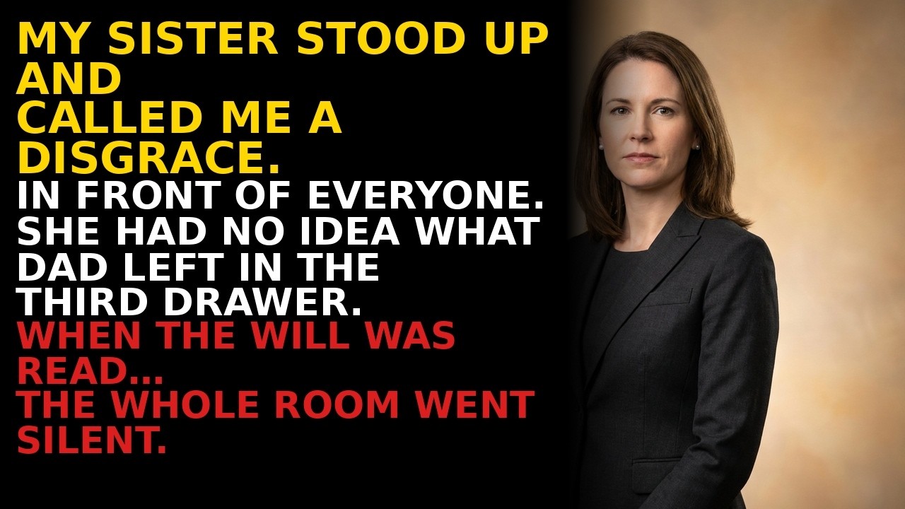 My Sister Called Me a Disgrace at the Will Reading — She Didn’t Know Who Signed Her Buyout