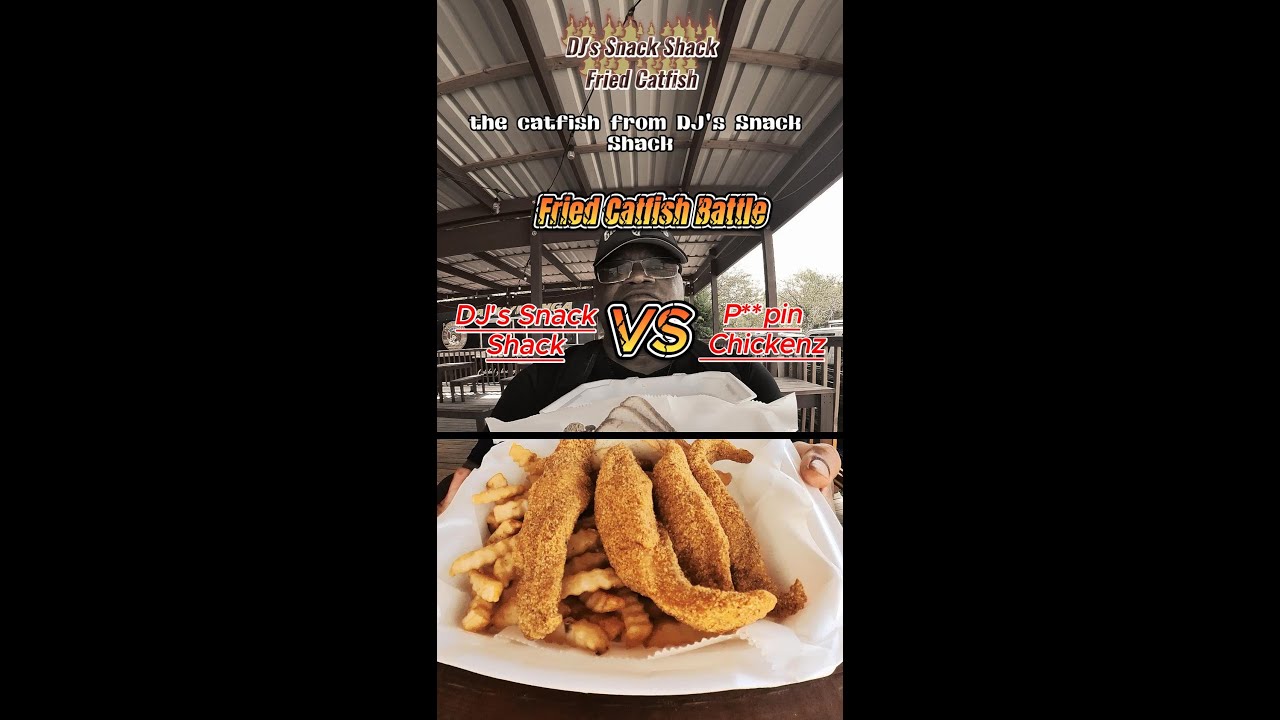 Taste Test DJ Snack Shack's Fried Catfish vs. Killeen Texas' Finest YouTube
