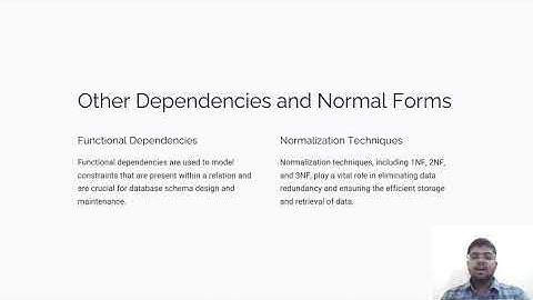Multivalued  dependencies  and 4NF, Other  dependencies  and Normal Forms