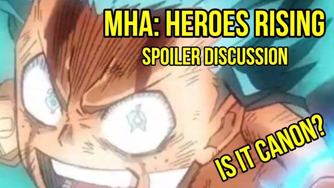 SEM E COM SPOILER) ANÁLISE MY HERO ACADEMIA HEROES RISING - O