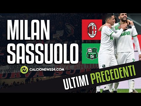 Gli ultimi precedenti di MILAN - SASSUOLO | 20^ Giornata di Serie A 2022/2023