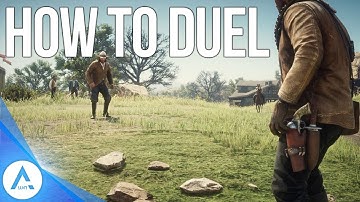 Red Dead Redemption 2: Hoe te duelleren en te winnen/ontwapenen + Dueling-bug opgelost!