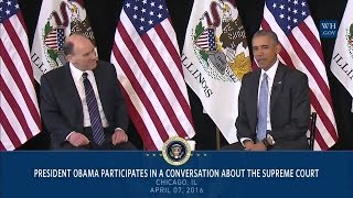 President Obama Participates in a Conversation about the Supreme Court