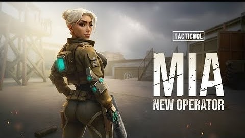 Tacticool New Operator : Mia #gaming #tacticool5v5shooter #tacticoolgame #