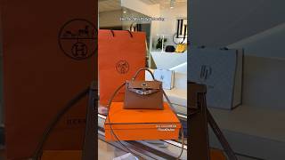 Hermès Mini Kelly Gold Unboxing @luxedujour Use code MM100 #affiliate#LuxeDuJourPartner#hermes