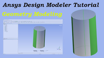 ANSYS DesignModeler Tutorial | How to improve the mesh (Projection, Direction, Extrude & More)