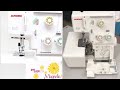 Comment enfiler la surjeteuse janome mylock 213 magnolia  serger