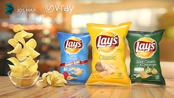 #3D#modeling#animation#vray#3dsmax# Lays potato chips modeling in 3ds max | vray rendering