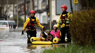 Storm Dennis has been affecting parts of Wales, UK