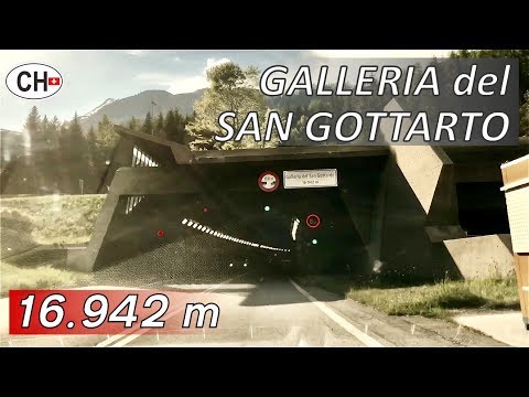 CH | Galleria del SAN GOTTARDO - 17 km