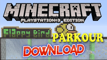 FLAPPY BIRD PARKOUR + DOWNLOAD MINECRAFT PS3 PS4 EU & US / DISC & DIGITAL