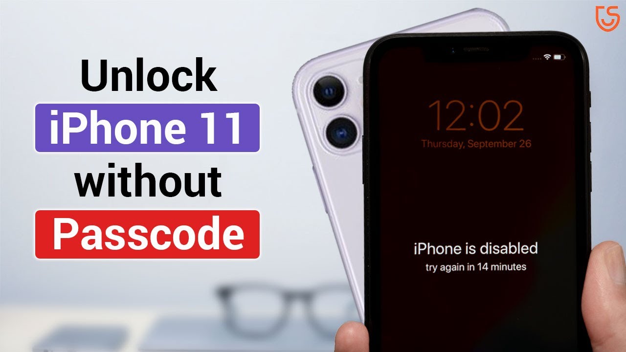 how to unlock iphone 11 passcode without computer? 2