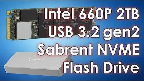 Đánh giá Sabrent: Ổ cứng Intel 660P 2TB SSD USB 3.2 Gen2 NVME