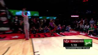 2013 Sprite Slam Dunk Contest - Terrence Ross' Vince Carter Tribute