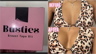 Busties Breast Tape Kit Review!!|| Best breast lift #getbusties