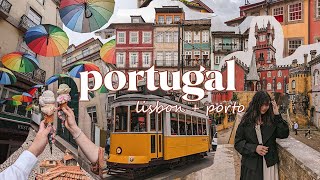 PORTUGAL VLOG || five days in Lisbon \& Porto, day trip to Sintra \& Cascais ✨