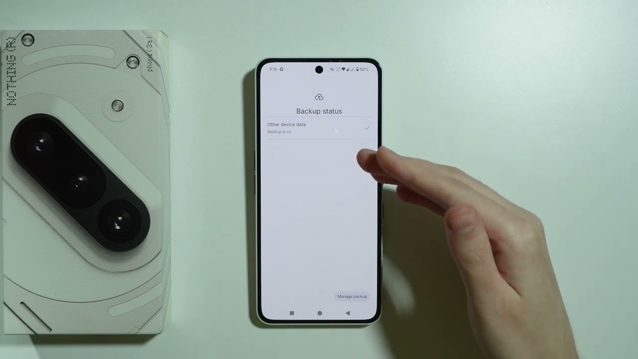 Nothing Phone 3a/3a Pro: How to Back Up Data