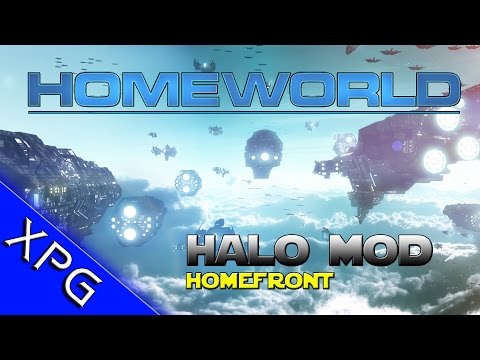 Homeworld – Halo Mod Spotlight – Homefront (Epic Space Battles with MAC Cannons)