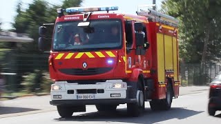 [SDIS 02] Sapeurs Pompiers Saint-Quentin CCF + VLI + FPT en urgence // Saint-Quentin Fire Service