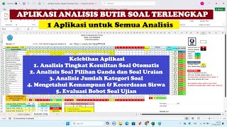 Multiple Choice Question Analysis Application and Description Latest Version