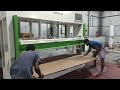 COLD PRESS 100 TON | SOLWOOD | WRIGHT MAK | LAMINATE PRESSING VIDEO