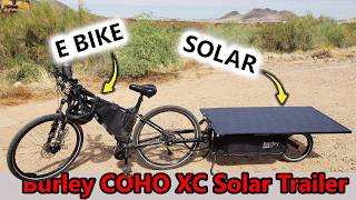 DIY Solar Electric Bike Trailer - UNLIIMITED RANGE | Solar Bike Trailer