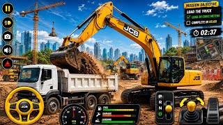 💥🏗️Heavy JCB Excavator Construction Game 🚧 Realistic Heavy Equipment Gameplay |4K Gameplay 26 Part-1 screenshot 4