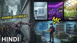I Reborn in the Zombie Apocalypse and Built a Fully Stocked Survival Base | Manhwa Explain in Hindi screenshot 1
